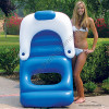 Poolmaster Blue/White Classic Floating Pool Lounger (#85600)