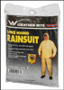 RAIN SUITS  2-PIECE VINYL MED. SIZE: MEDIUM (DETACHABLE HOOD)