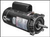 REGAL BELOIT PUMP MOTOR #UCT1102 - THREADED SHAFT 1 HP UP-RATED  