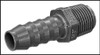 LASCO PVC #1436-005 - MALE ADAPTOR INSERT X MALE PIPE THREAD 1/2"