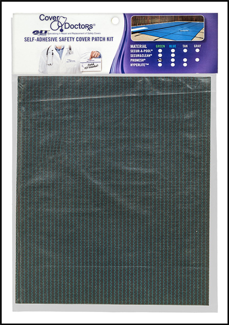 SECUR A POOL PATCH KIT GREEN MESH
