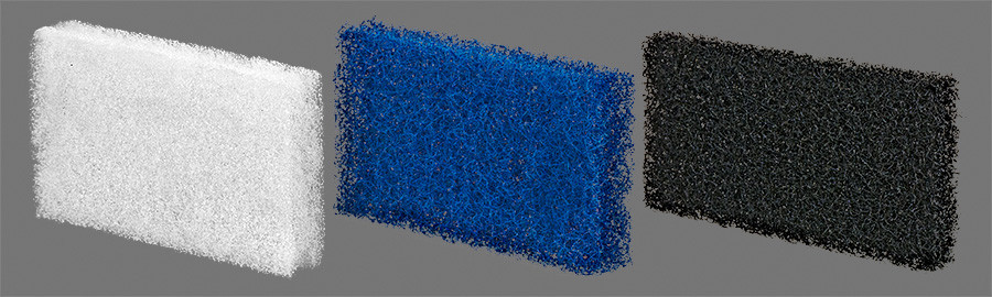 RAINBOW REPLACEMENT SCRUBBER  PAD SET OF 3 FOR #650 