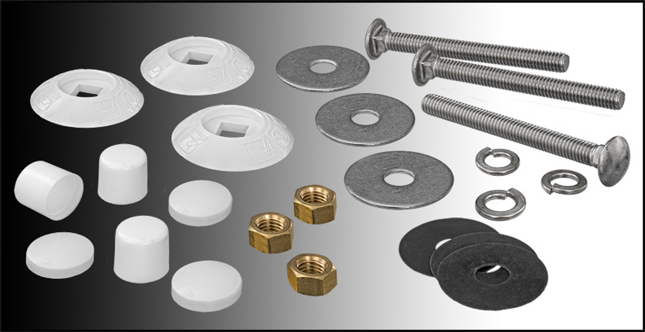 S.R. SMITH #69-209-018-SS RESIDENTIAL MOUNTING STAINLESS STEEL HARDWARE KIT ONLY FOR ANTHONY BOARD