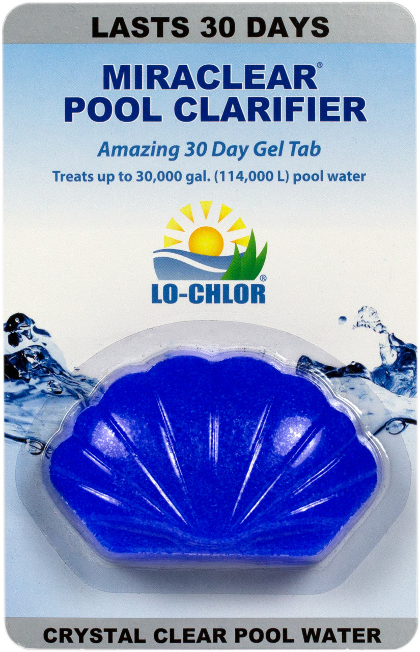 Lo-Chlor Miraclear Gel Tab Pool Clarifier 2.8oz