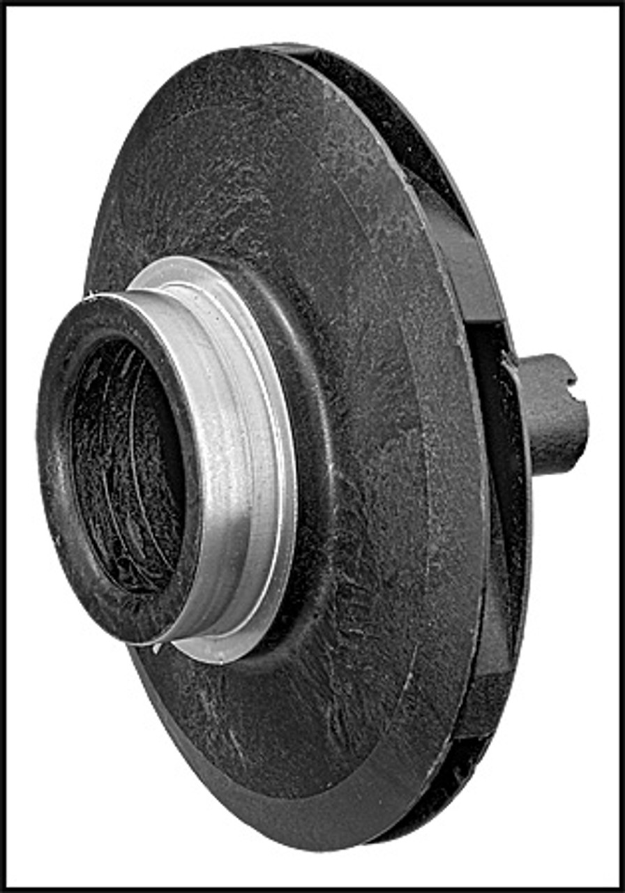 Jacuzzi 1 HP Full Rated/1-1.5 HP Up Rated Impeller For Pool Pumps (#05385406R)