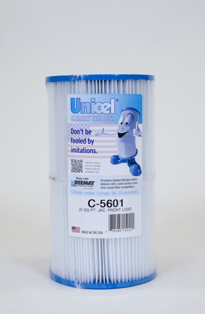 Replacement Filter Cartridge for Jacuzzi Aero, Caressa, C/top - Replaces: Unicel: C-5601 - Filbur: FC-1330 - Pleatco: PJW23