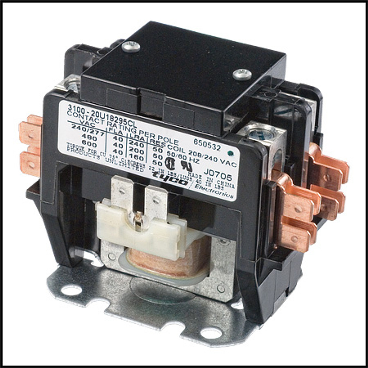 Raypak 5.5 KW Contactor For ELS/ELC/ELA Series Heaters (#001813F)
