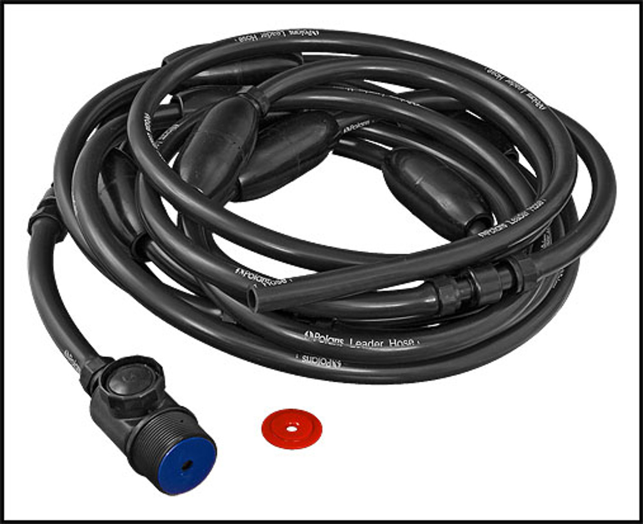 Polaris Complete Black Feed Hose With Universal Wall Fitting & No Back-Up Valve For 380/280 Series Pool Cleaners (#G6)