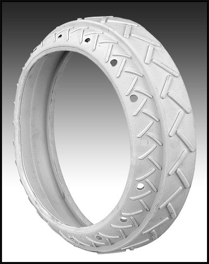 Pentair Letro Legend Rubber Tire (White 