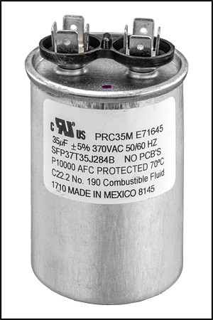 U.S. Seal MFG Seal 35 MFD 370V Run Capacitor