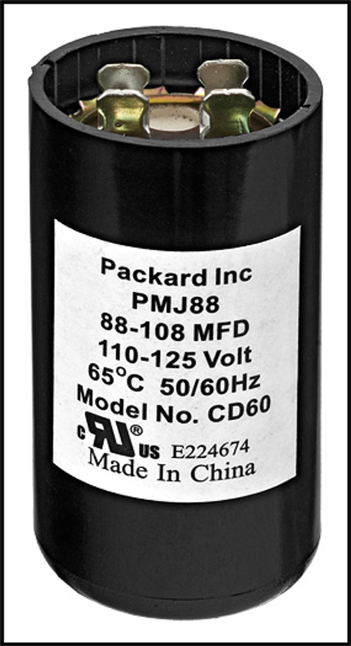 U.S. Seal MFG Corp. 88-108 MFD 115V Start Capacitor (#CAP12588106-NGM)