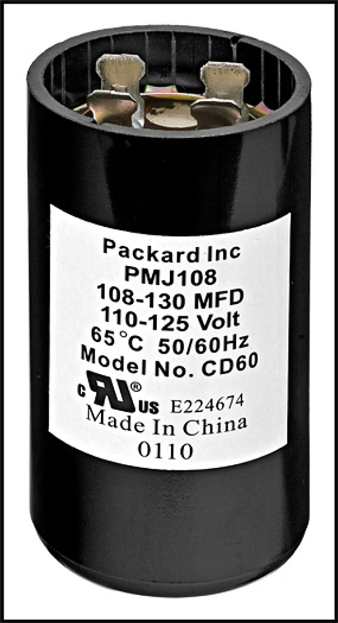 U.S. Seal MFG Corp. 108-130 MFD 115V Start Capacitor (#CAP125108130-NGM)