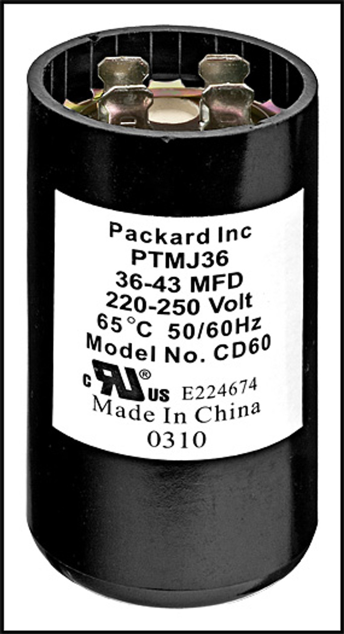 U.S. Seal MFG Corp. 36-43 MFD 220/250V Start Capacitor (#BC-30)
