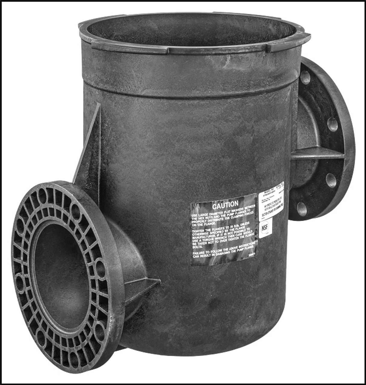 Pentair EQ Strainer Pot For Commercial Pumps Only (#356725)