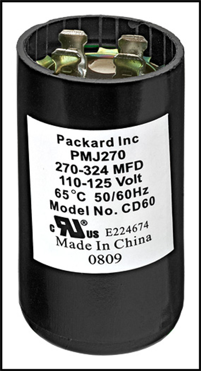 U.S. Seal MFG Corp. 270-324 MFD 115V Start Capacitor (#BC-270)