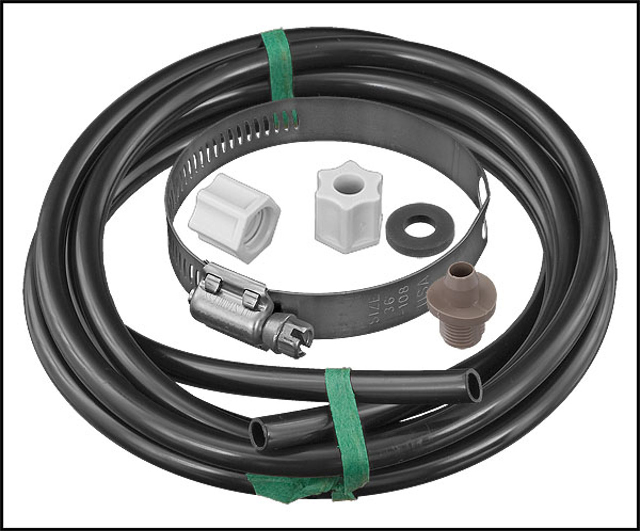 Hayward Saddle Fitting, Nut, Gasket, Clamp & 4' Tubing For CL200/220 Chlorinators (#CLX220GA)