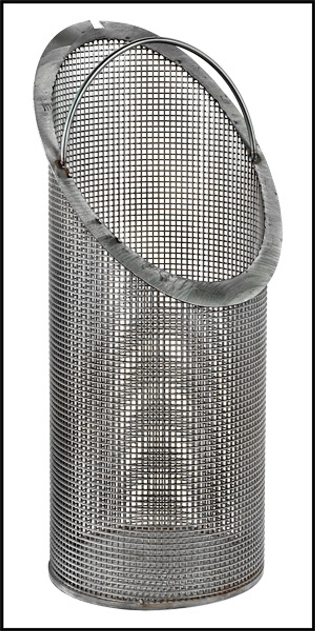 Mer-Made Filter Of SC Stainless Steel Basket With 8 7/8" Diameter For 8" Strainer (#8ANG-SS)