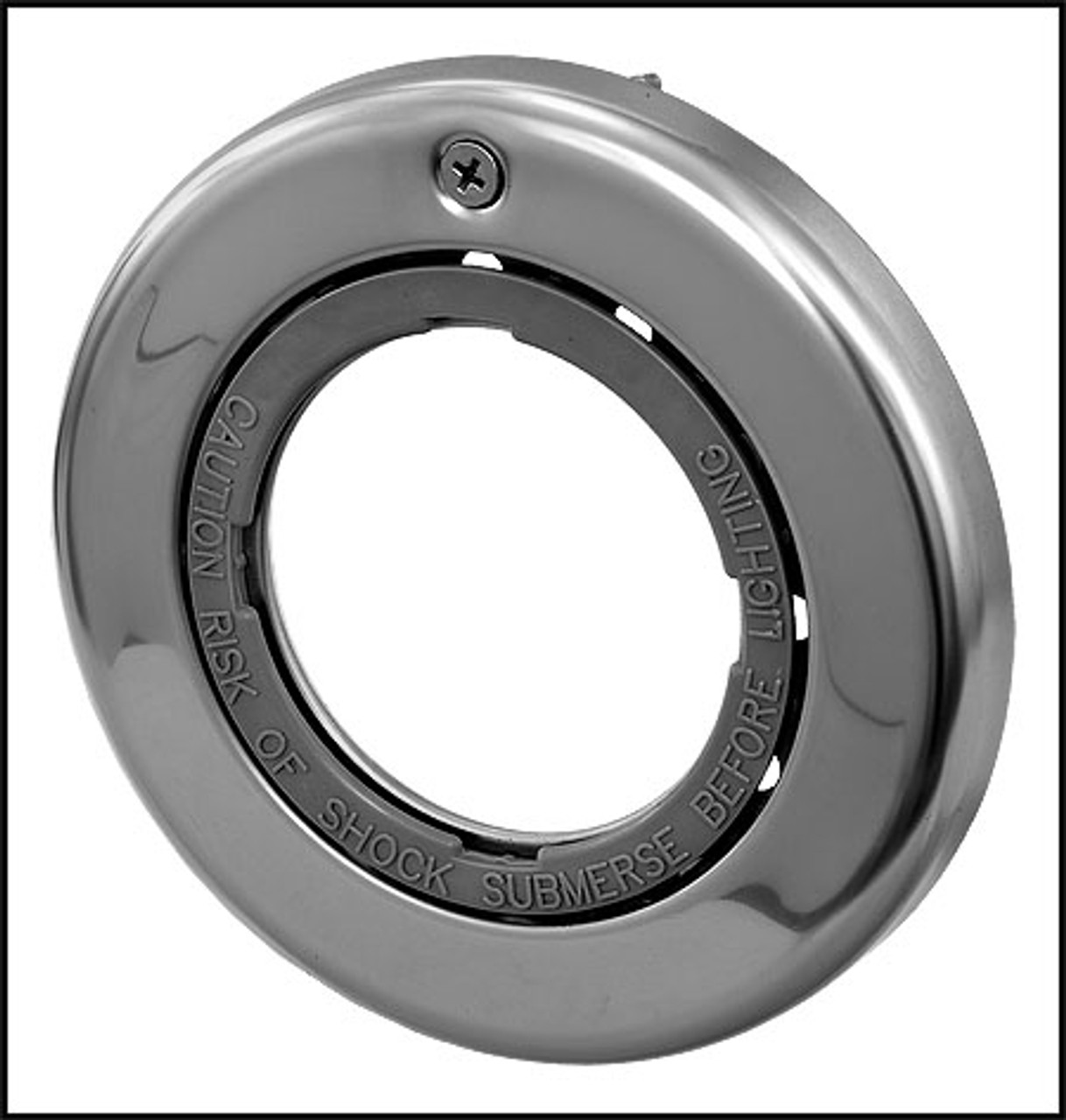 Pentair SunLite Pool Light Stainless Steel Trim Face Ring Assembly (#05601-0001)