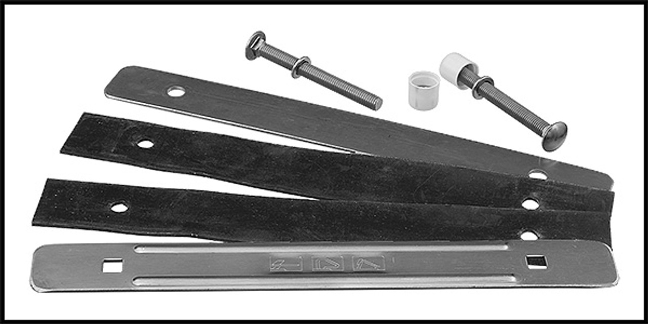 S.R.Smith 18" Aluminum Mounting Hardware Kit Complete For Diving Board (#67-209-903-SS)