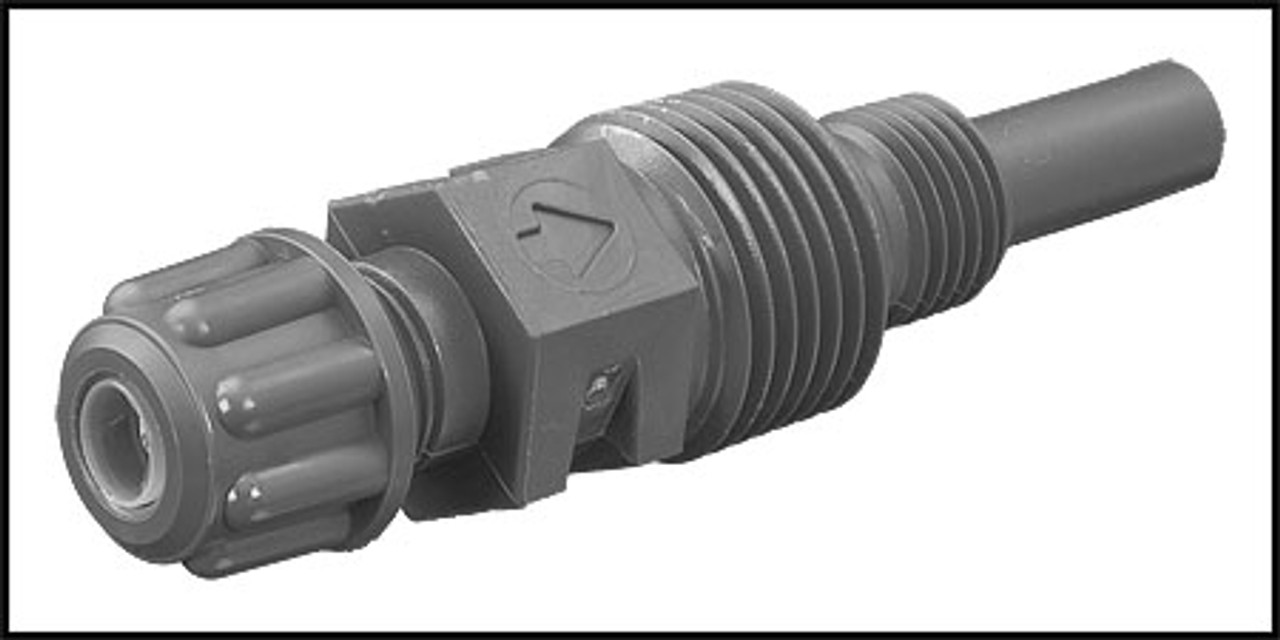 Stenner Pump Company PVC Injection Fitting With 1/4" Ferrule And Nut (#UCAK300)