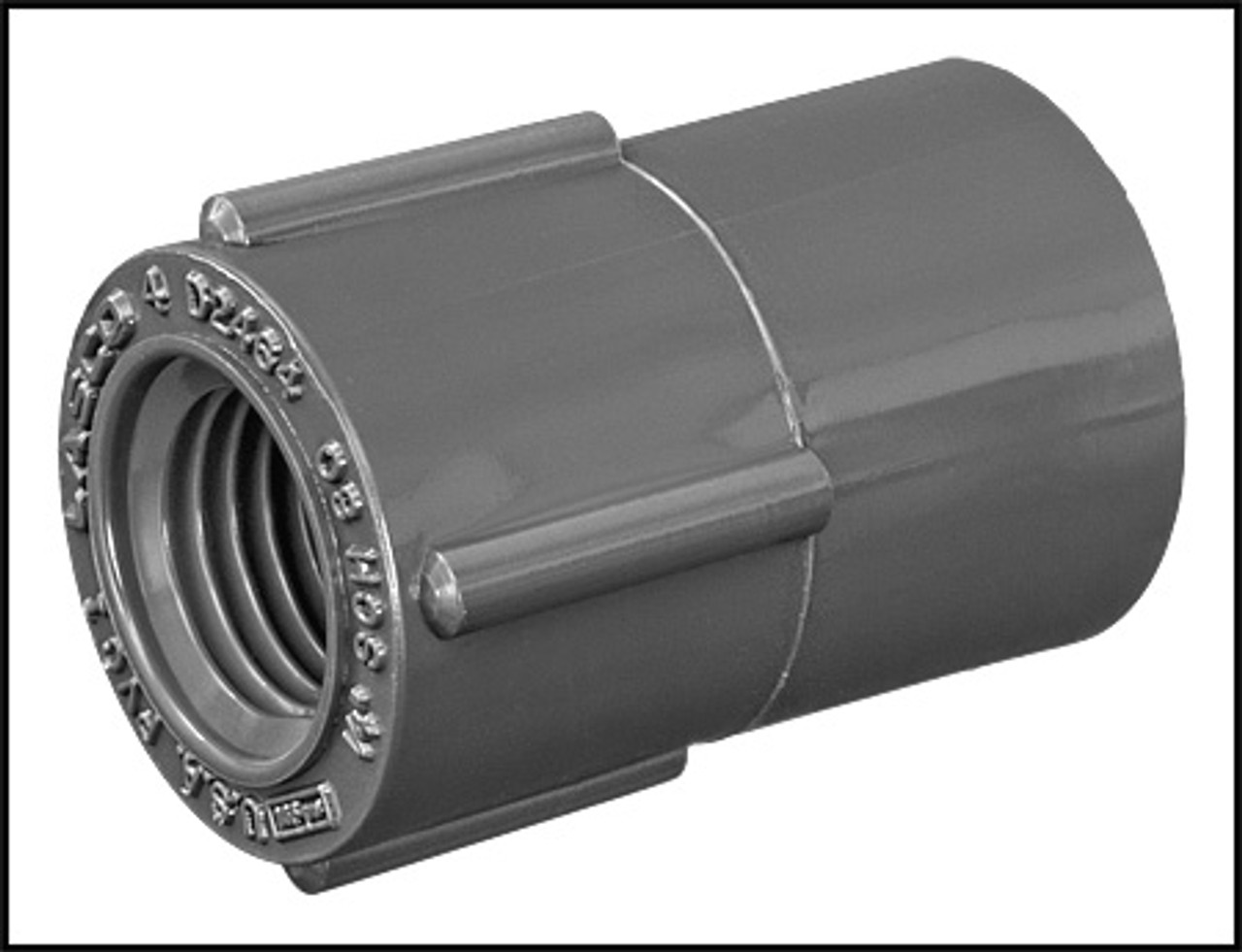 Lasco 1/4" Coupling SCH 80 FPT X FPT (#830-002)