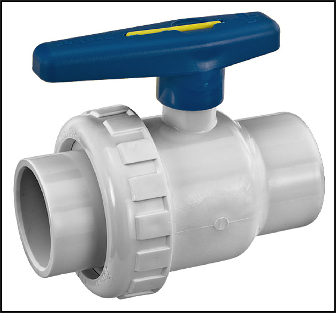 Praher 1-1/2" S X S Single Union Ball Valve (#150-010)