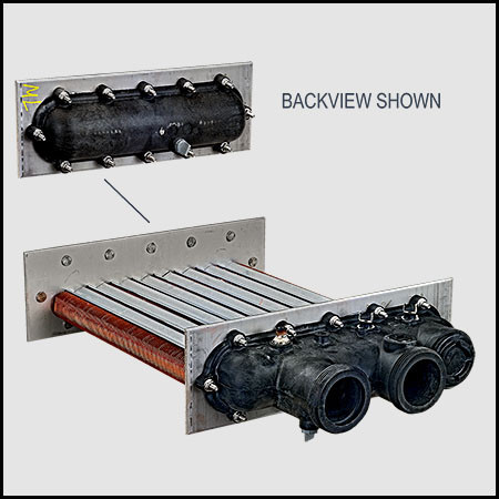 RAYPAK 006702F HEAT EXCHANGER ASSY COMPLETE RP2100 CAPRON185