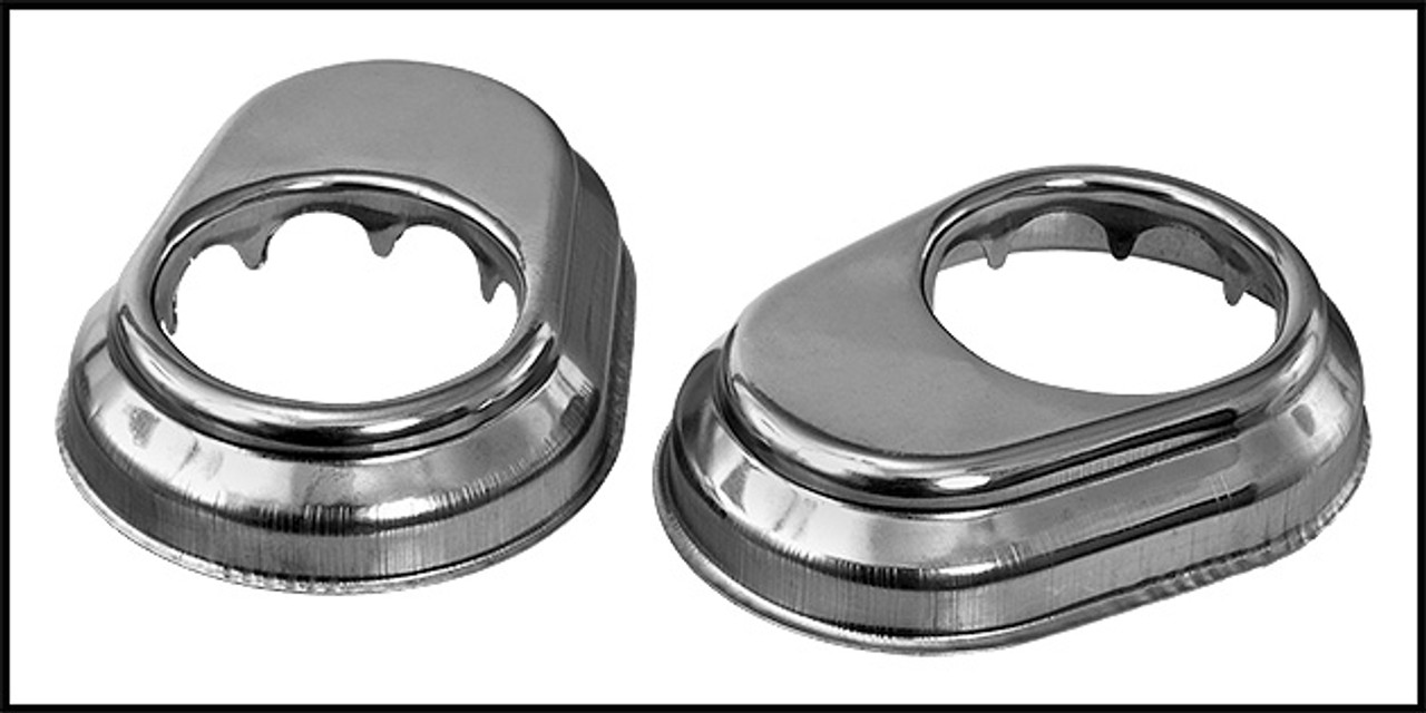 ESCUTCHEON PLATE - KEY SHAPED STAINLESS STEEL PE-0019-CPB