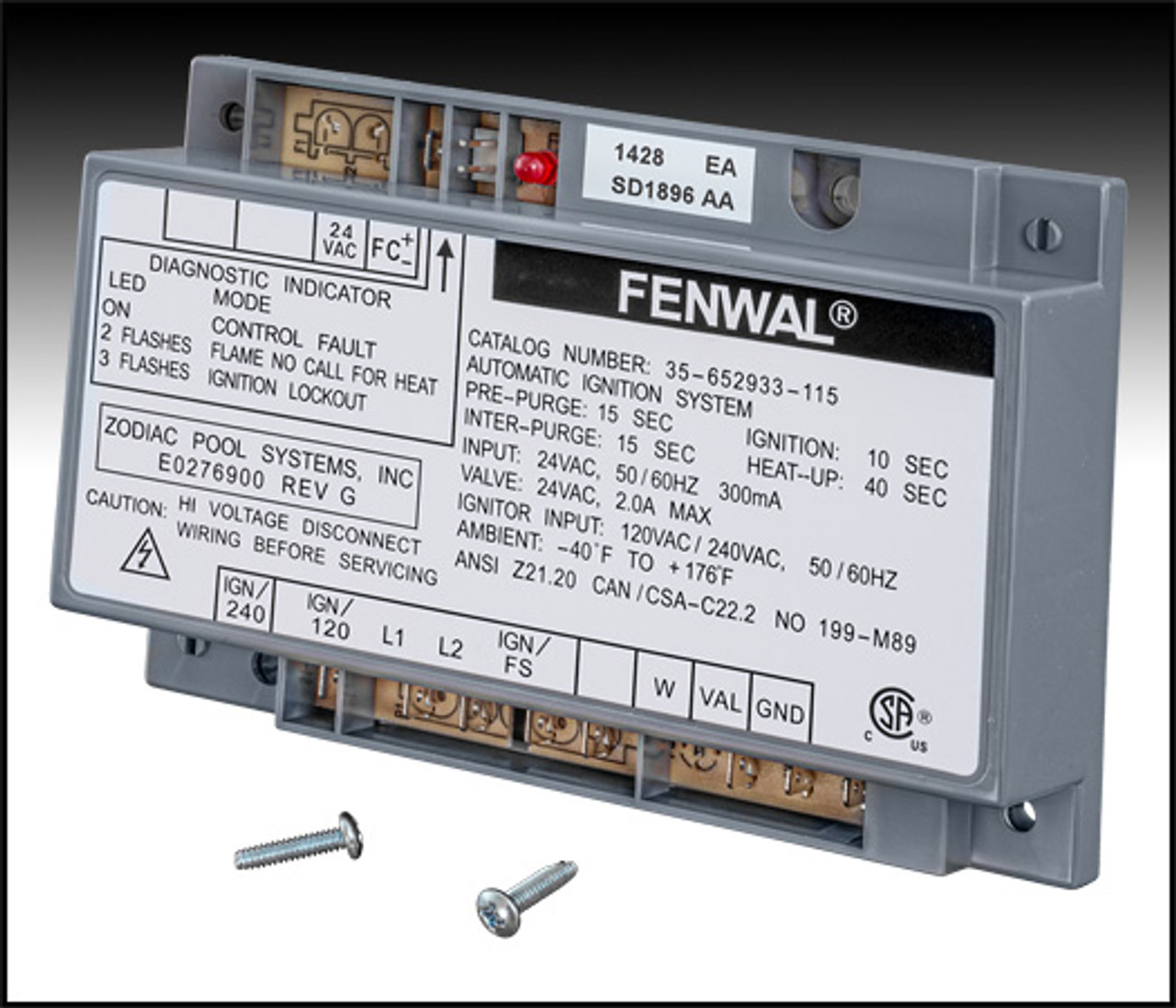 LEGACY R0491300 IGNITION CONTROL