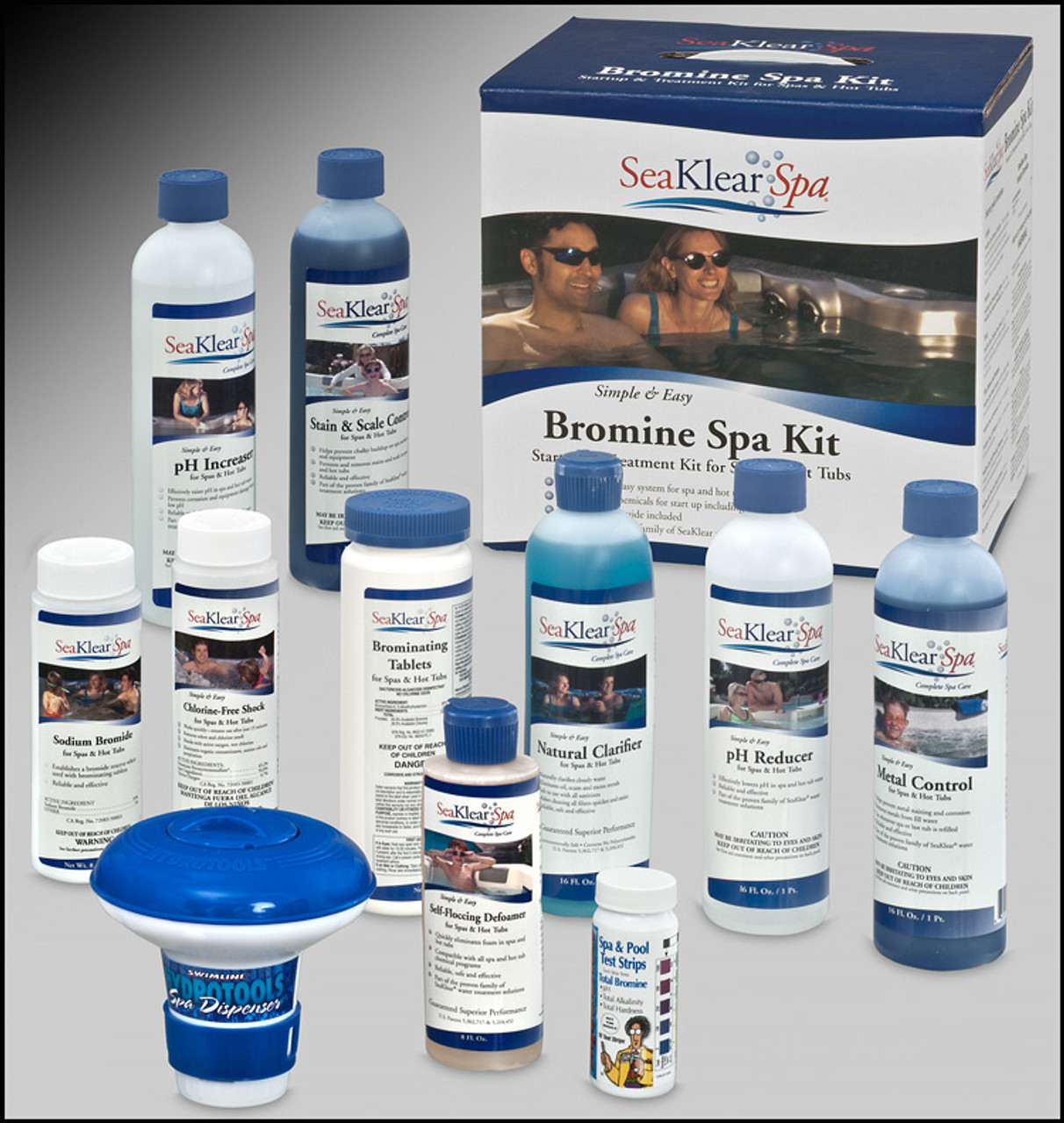 SEA-KLEAR 1140500 BROMINE SPA KIT