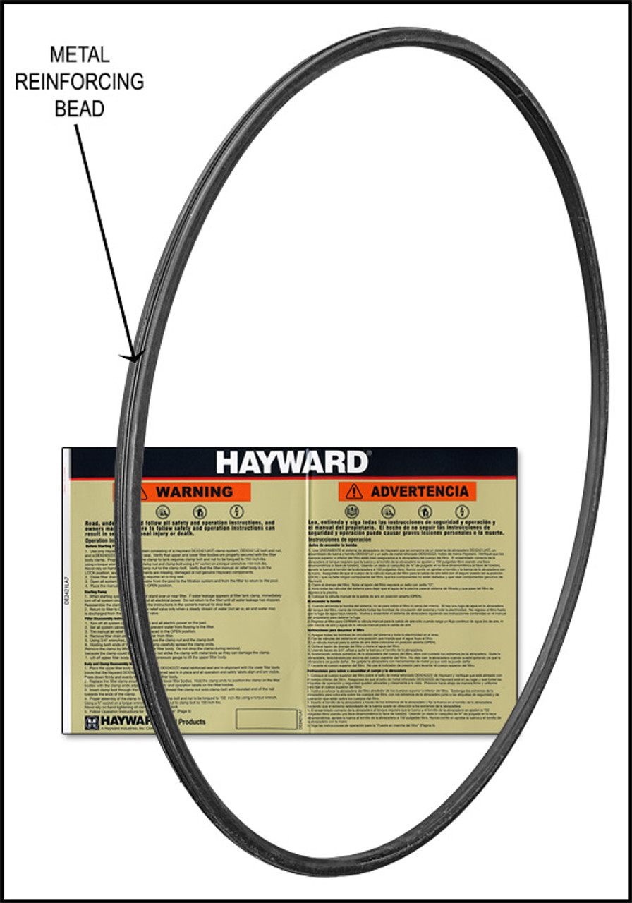 HAYWARD DEX2422Z2 CLAMP O-RING