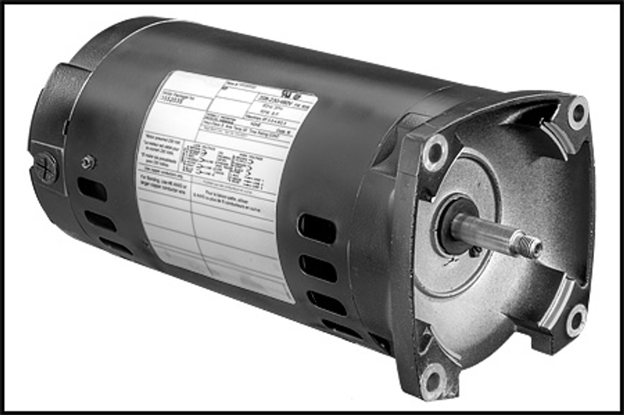 REGAL BELOIT PUMP MOTOR #H635 - FLANGED 1-HP 3-PHASE CENTURY FULL-RATED