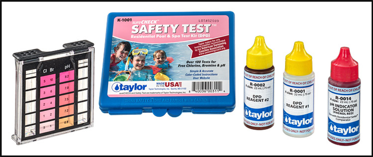 TAYLOR TEST KIT BASIC DPD HIGH-RANGE KIT , K-1001-24