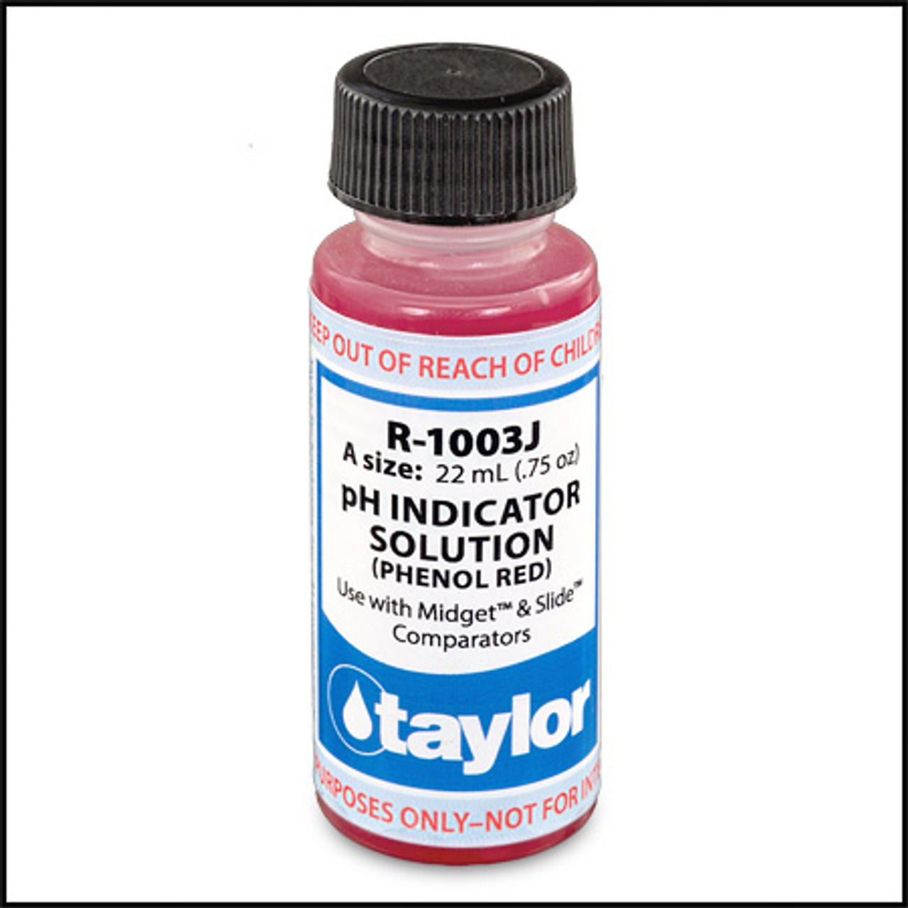 TAYLOR 3/4oz PHENOL RED TEST B1134 REAGENT             R-1003J-A , R-1003J-A