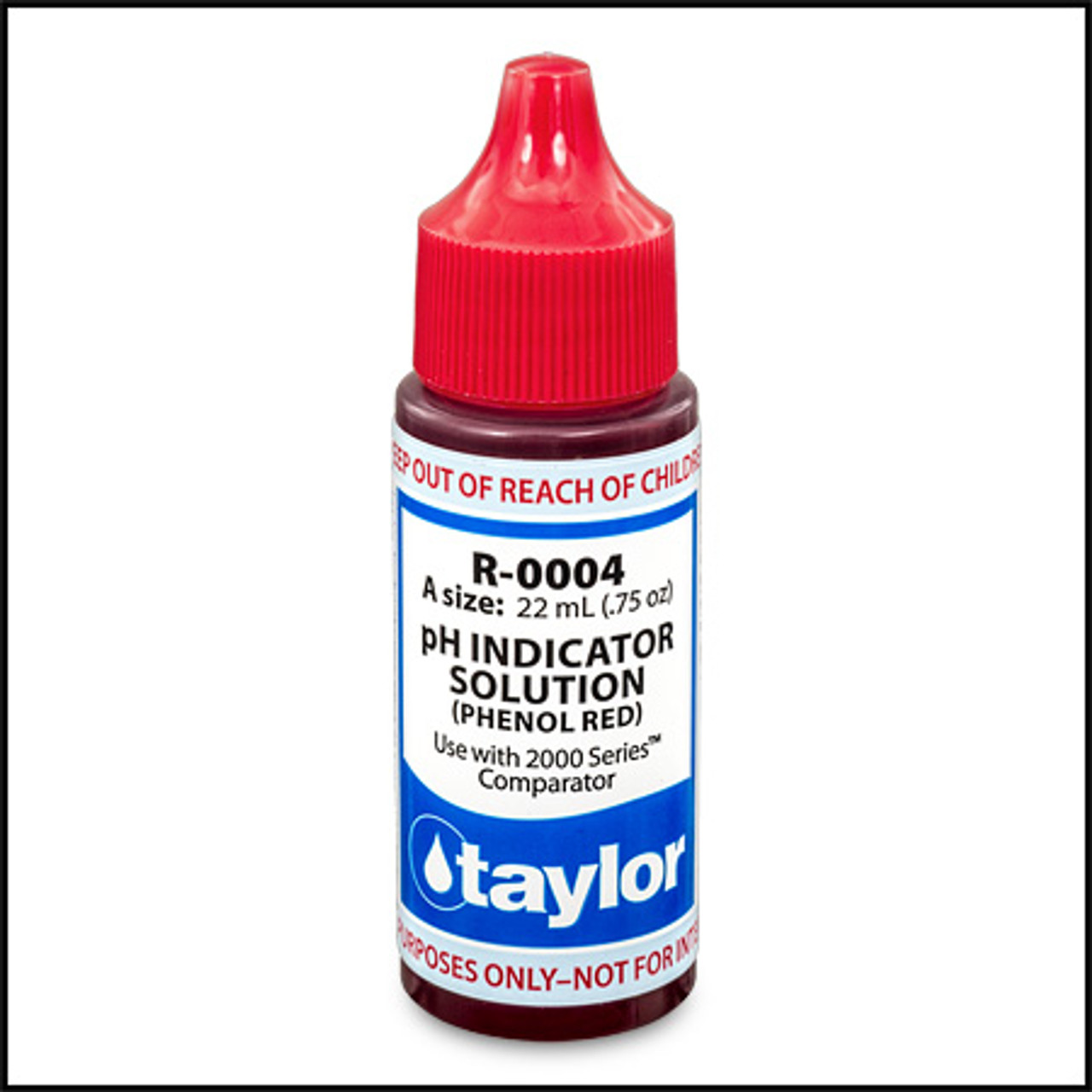 TAYLOR 3/4oz #4 pH INDICATOR REAGNT B1174 REAGNT              R-0004-A , R-0004-A-264