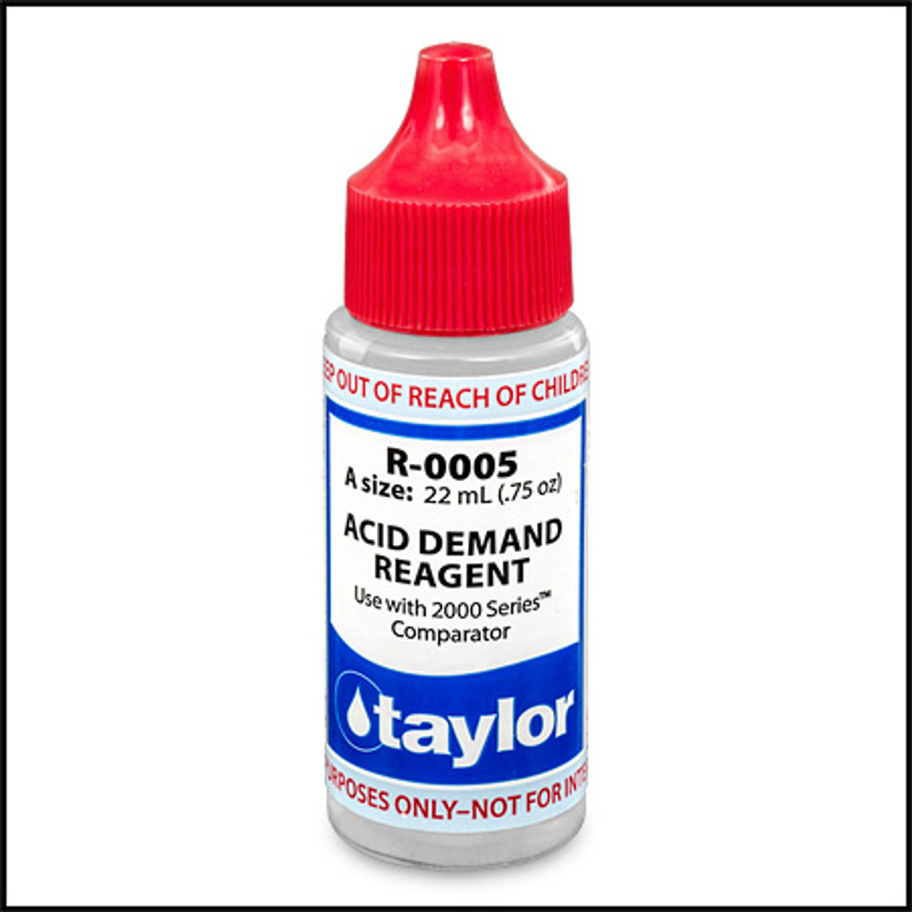 TAYLOR 3/4oz #5 ACID DEMAND B1175 REAGENT (ADR)      R-0005-A , R-0005-A-24