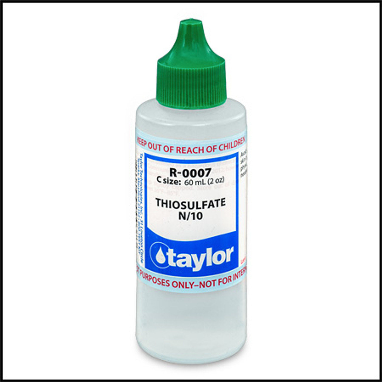 TAYLOR 2oz #7 THIOSULFATE N/10 B1195 REAGENT               R-0007-C , R-0007-C-12