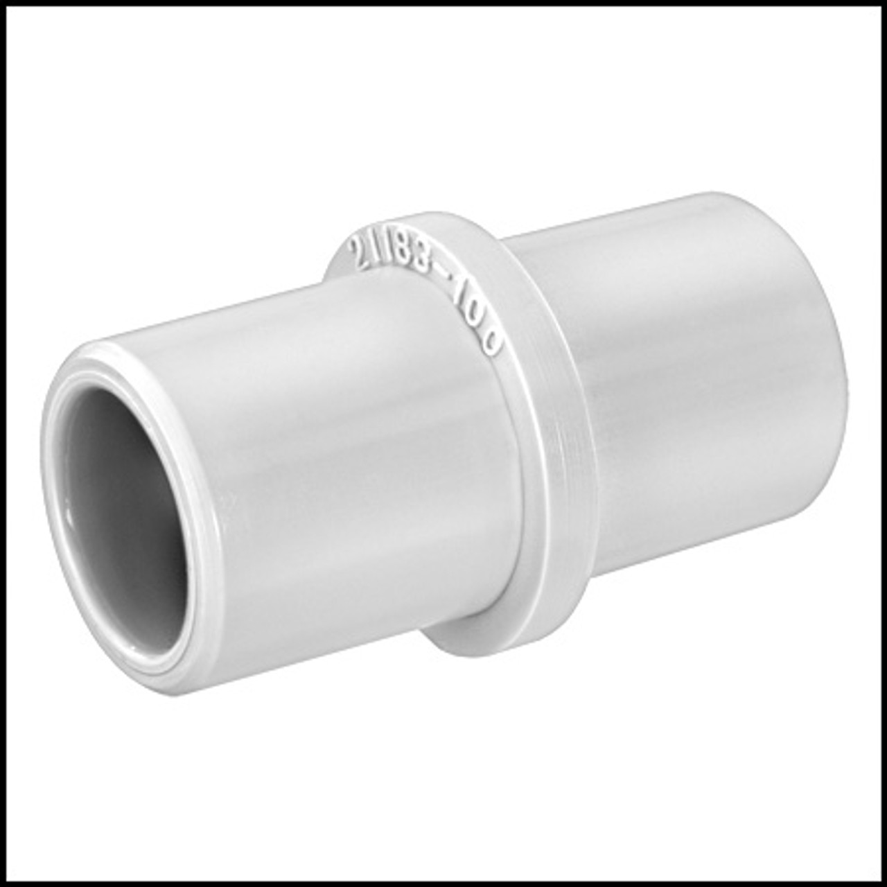 LASS ENTERPRISES #ISC-1.0 - PVC INSIDE PIPE COUPLING 1"