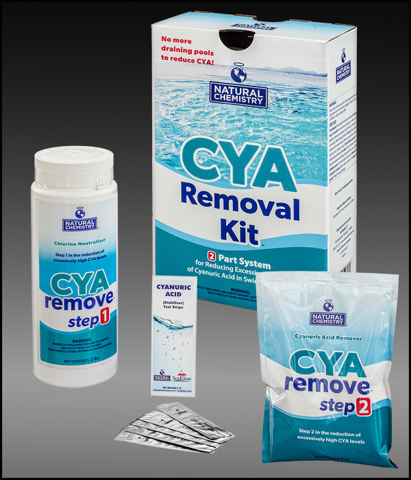 Natural Chemistry Cyanuric  Removal Kit - 2 Part System