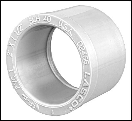 Lasco 2" X 1 1/2" Reducer Bushing Slip X Slip (437251)