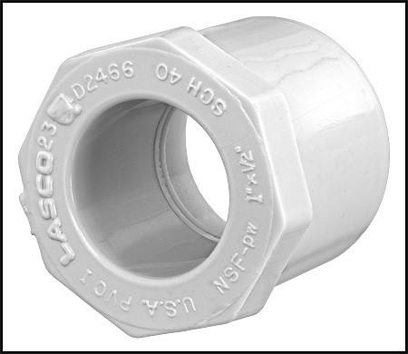 Lasco 1" X 1/2" Reducer Bushing Slip X Slip (437130)