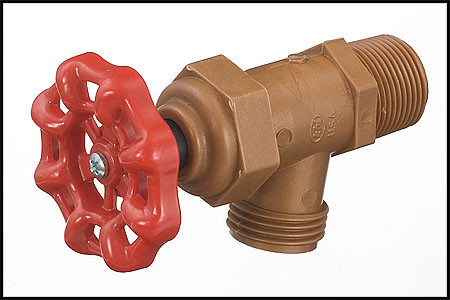 Plastic Garden Hose Valve 3/4" MPT PoolPartsUnlimited