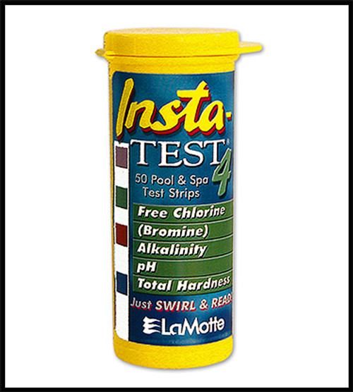 LAMOTTE #3029-12 INSTA-TEST 4 POOL AND SPA TEST STRIPS