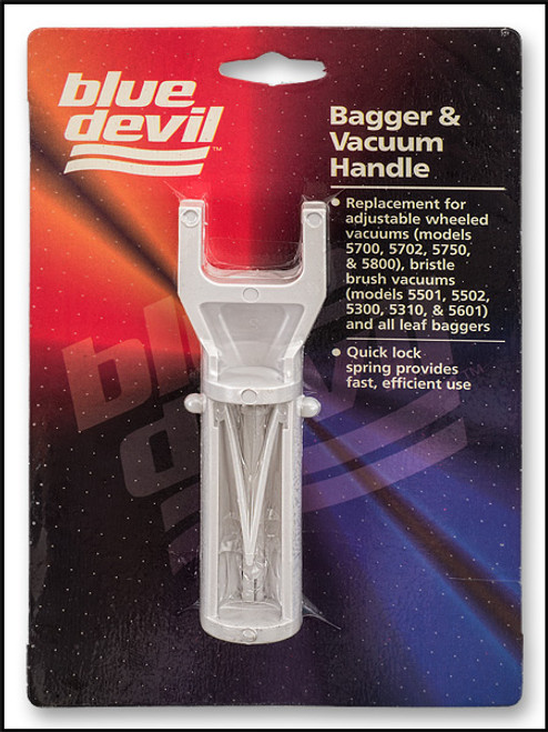 BLUE DEVIL BAGGER AND VACUUM HANDLE WITH SPRING LOCK #B9502C 