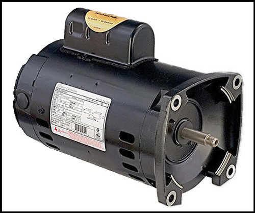 Regal Beloit/A.O. Smith 1 HP Up-Rated 115/230V Flanged Magnetek Pump Motor (#B2853)