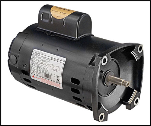 Regal Beloit/A.O. Smith 3/4 HP Full Rated 115/230V Flanged Magnetek Pump Motor (#B2847)