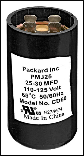 U.S. Seal MFG Corp. 25-30 MFD 115V Start Capacitor (#BC-25)