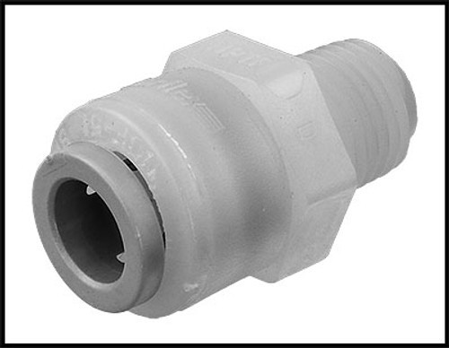 Colliflower Inc. Polyethylene 1/4" MPT X 3/8" Male Adapter Seal (#F6MC4)