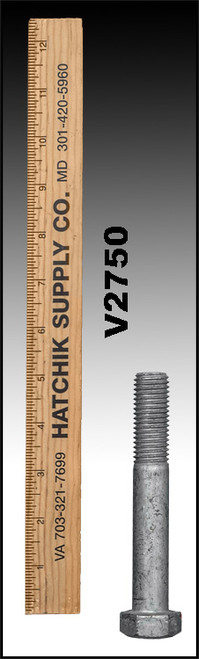 Gem Specialties Inc. 3/4"-10 X 5" Hex Head Flange Bolt (#3/4-10X5 HHCS GALV)