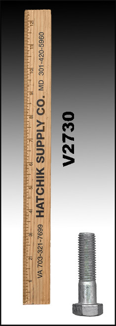 Gem Specialties Inc. 3/4"-10 X 3" Hex Head Flange Bolt (#3/4-10X3 HHCS GALV.)